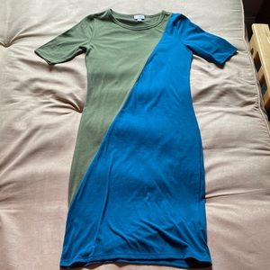 LAST CHANCE - LuLaRoe Julia Color block dress